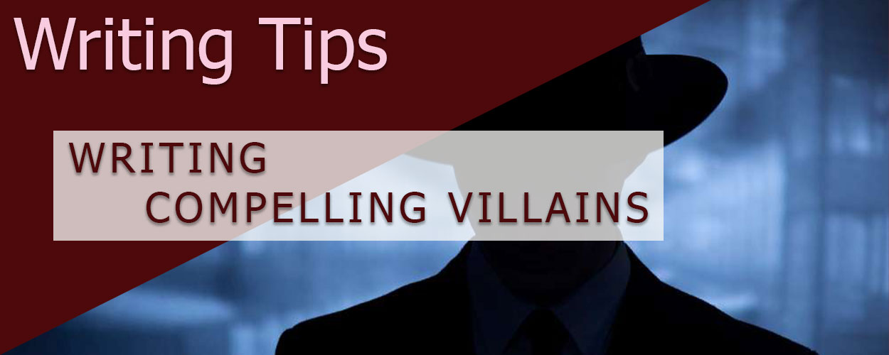 Writing Compelling Villains title card