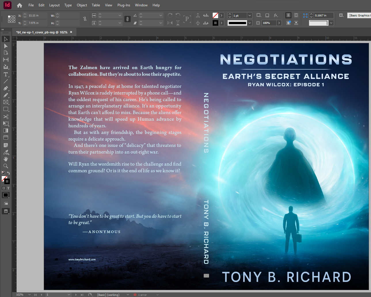 Negotiations - cover, regular version