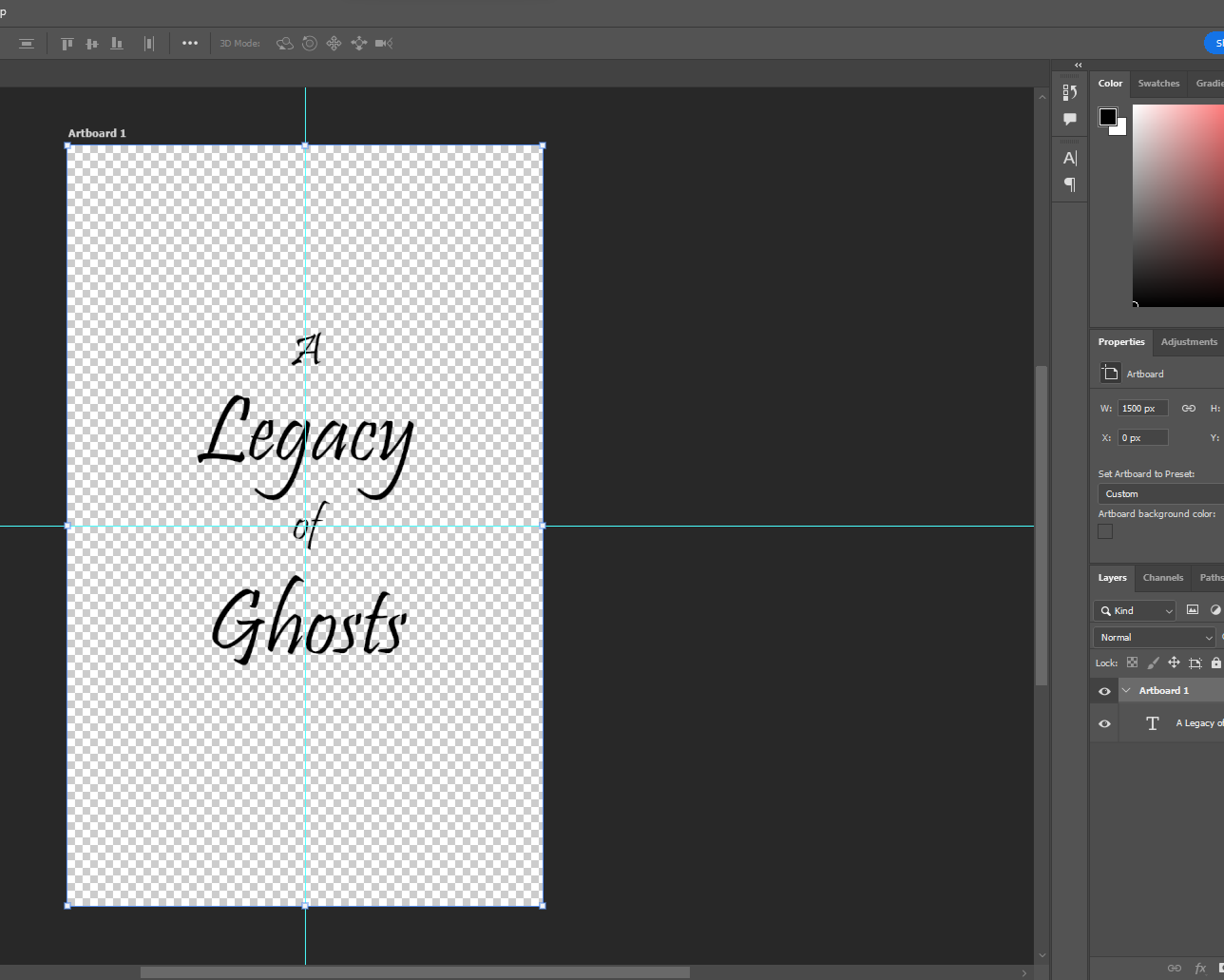 A Legacy of Ghosts - title page