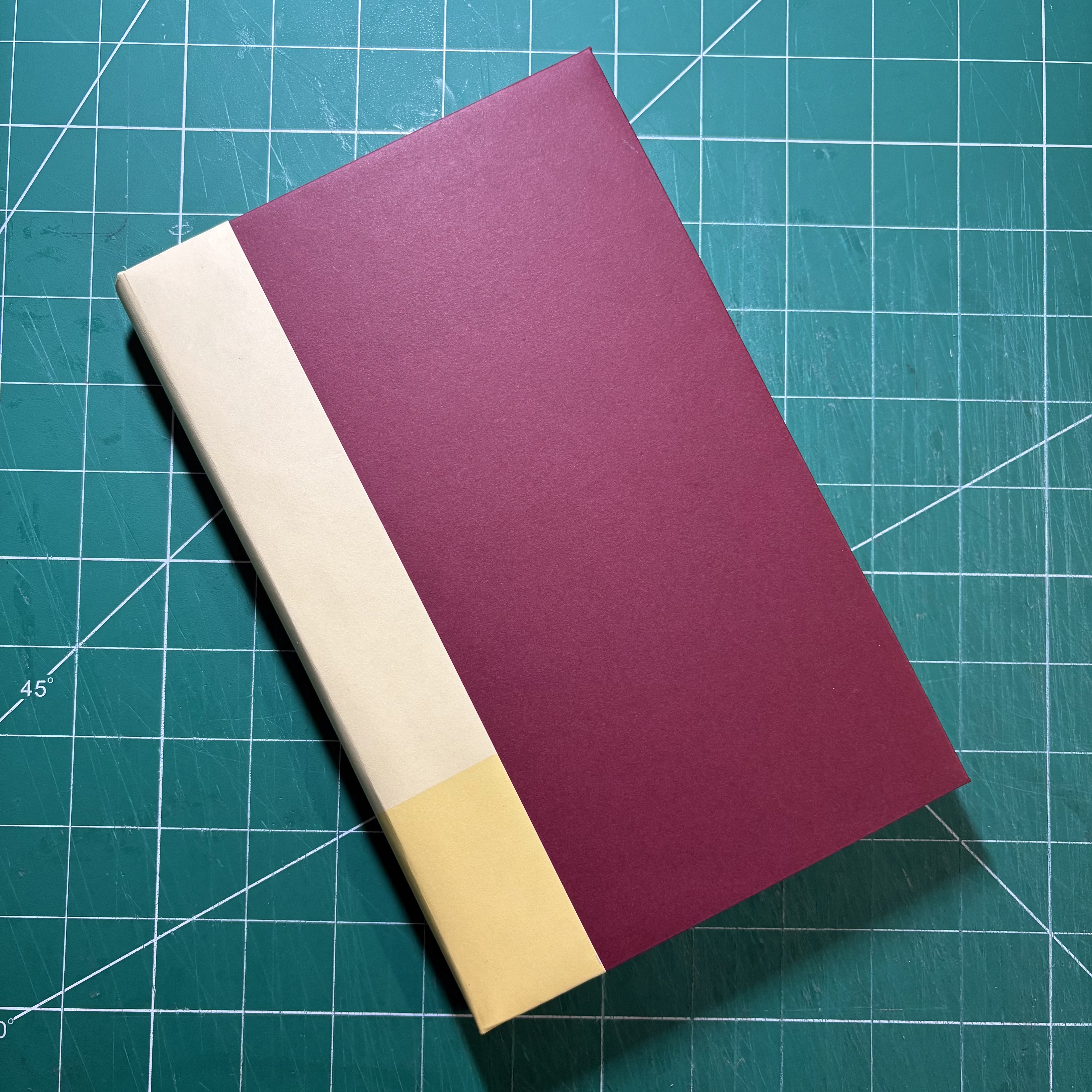 Casebound Red Gold Lion Notebook