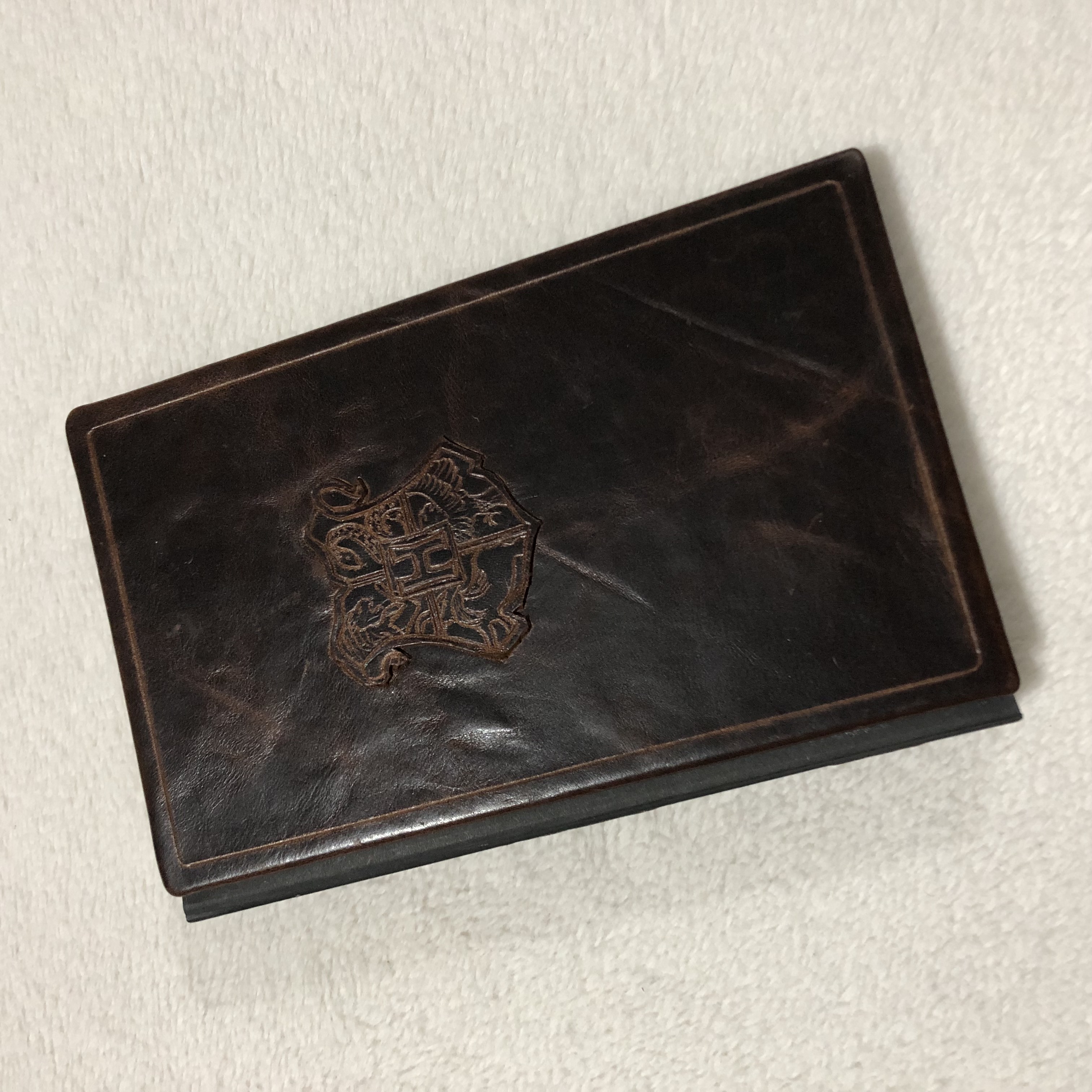 Leatherwork Practice — Hogwarts Notebook