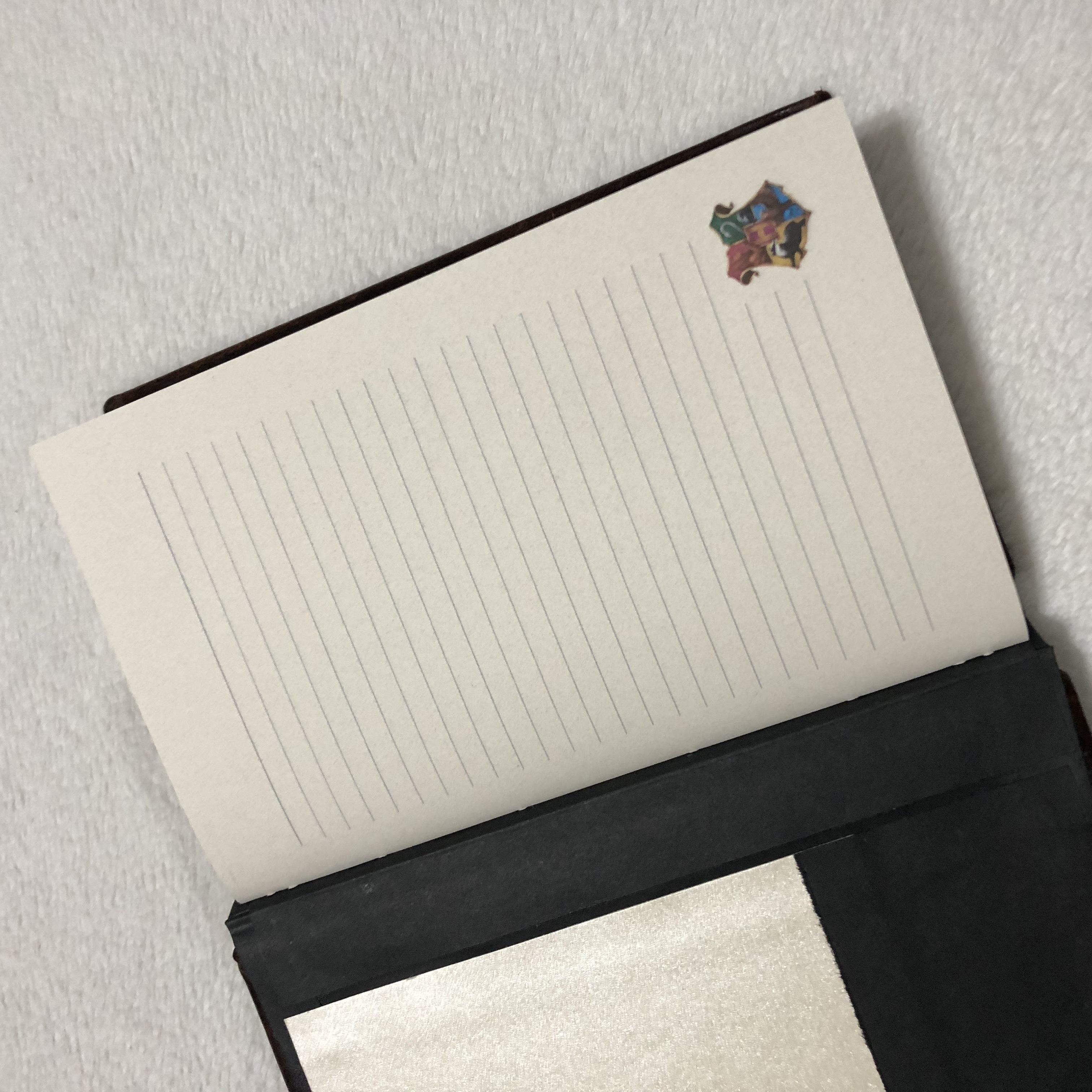 Hogwarts Notebook - open