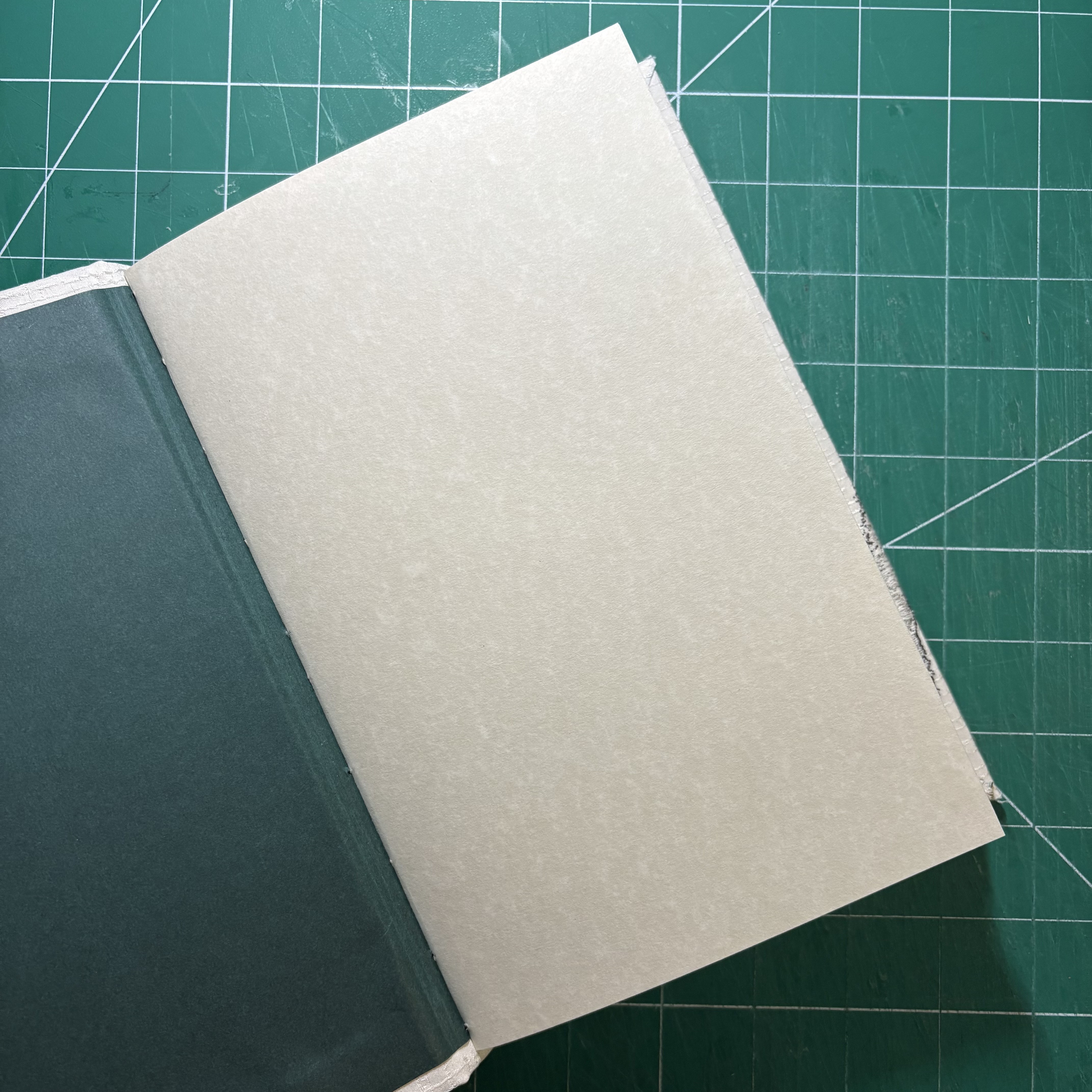 Longstitch Django Diamond Notebook - open