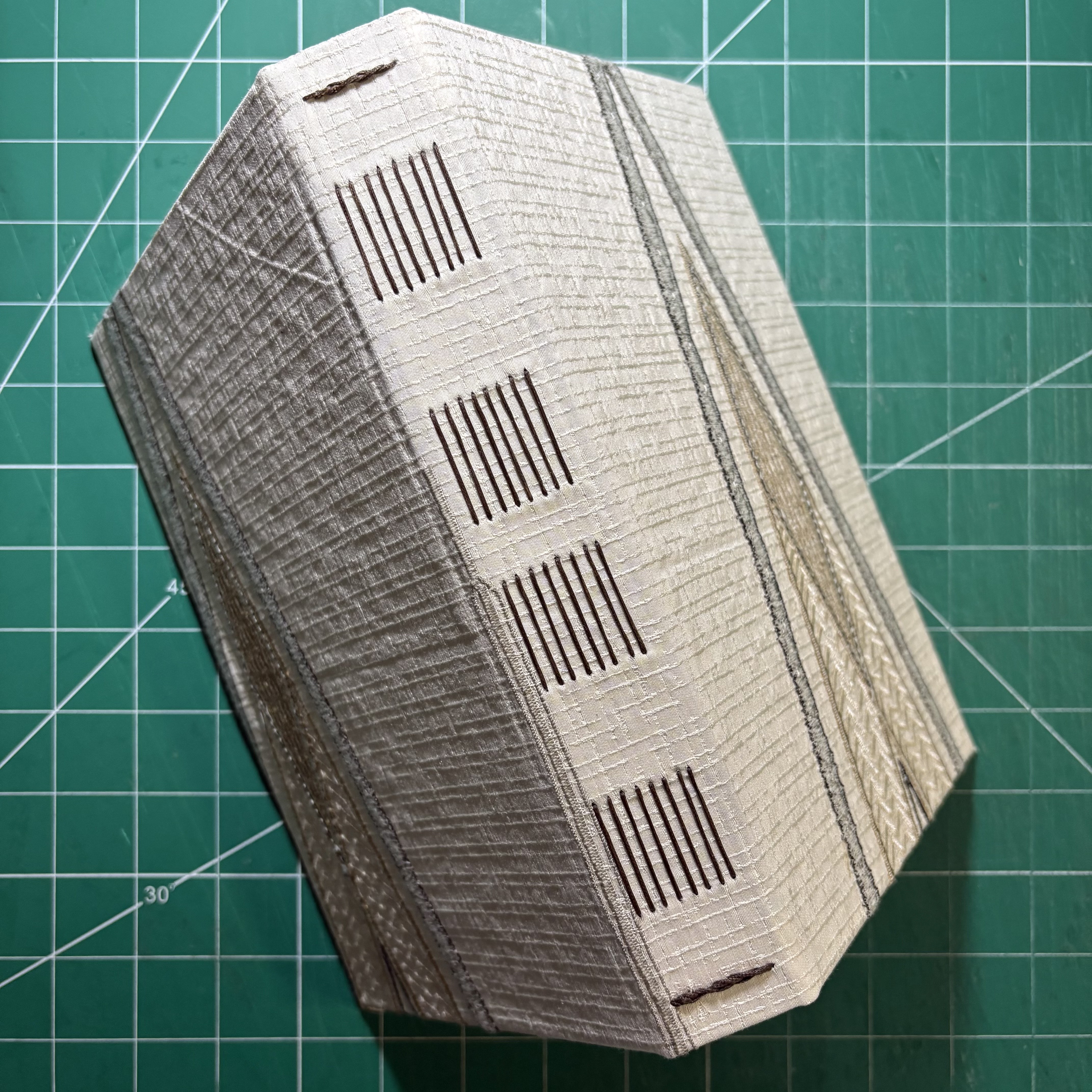 Longstitch Django Diamond Notebook - spine