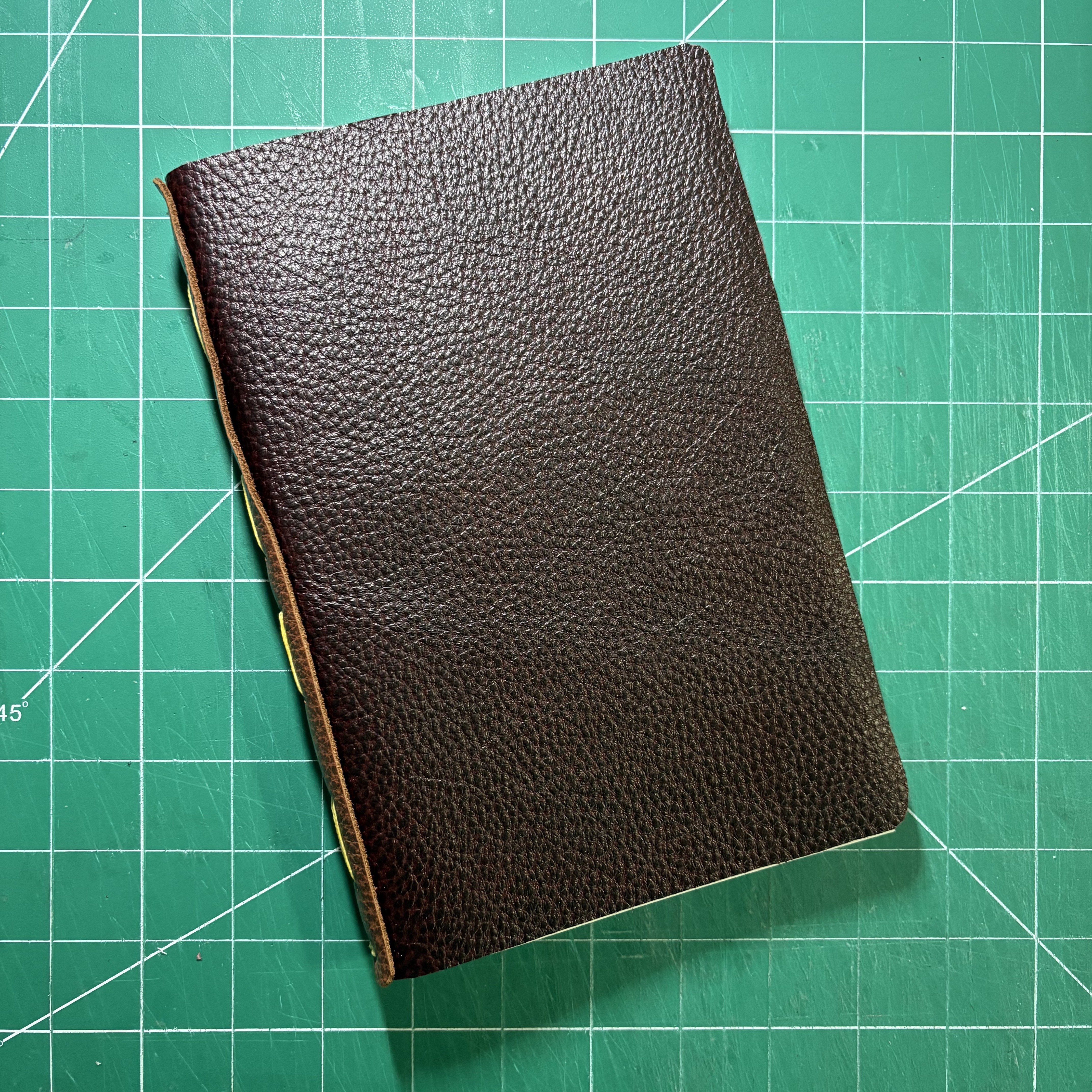 Longstitch Two Leather Notebook