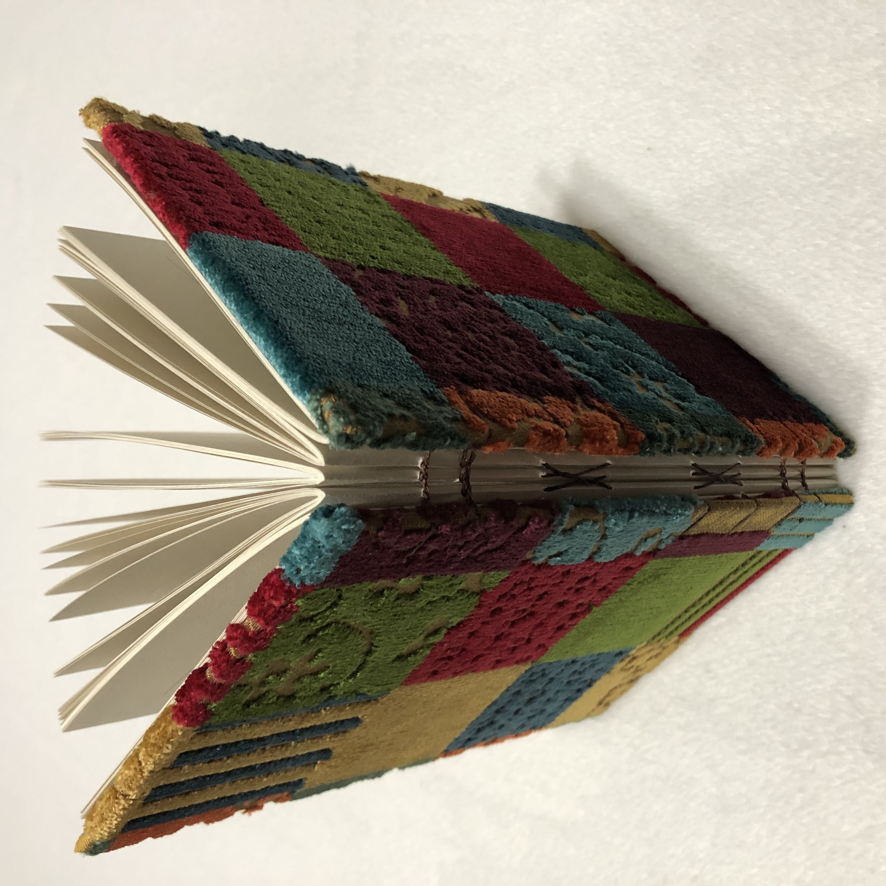 Patchwork Notebook - spine