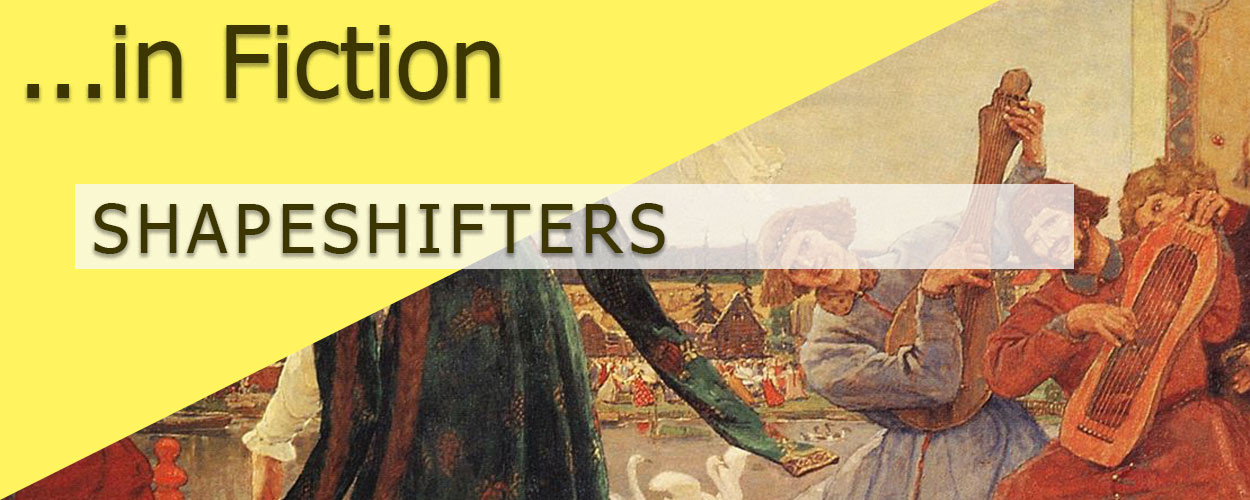 Shapeshifters in Fiction title card