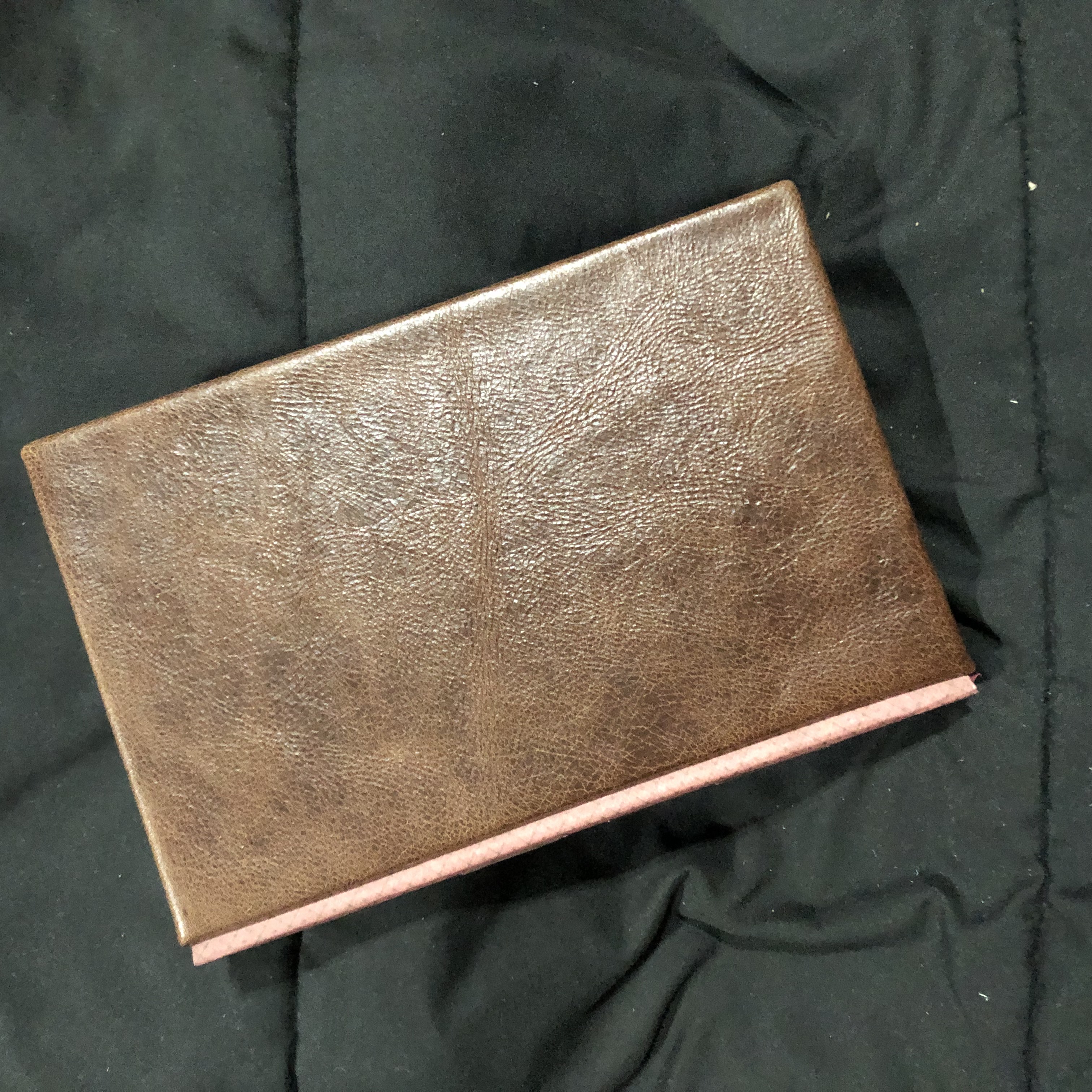 Longstitch Grey & Brown Leather 2025 Planner