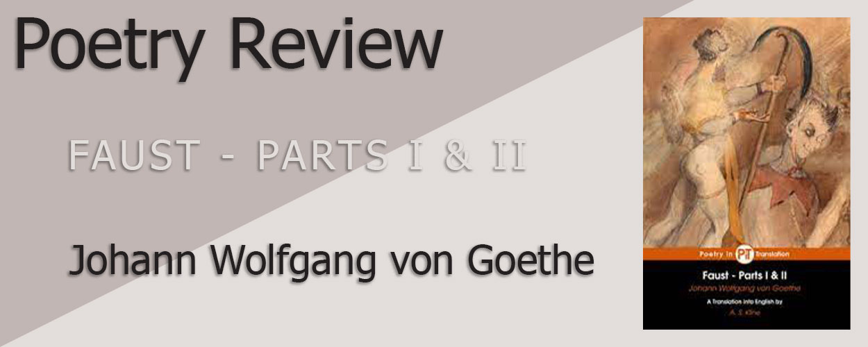 Poetry Review: Faust by Johann Wolfgang von Goethe title card